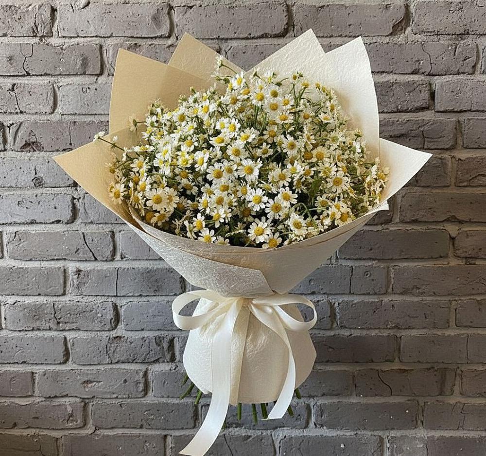 Букет цветов из: Ромашки в Строкино