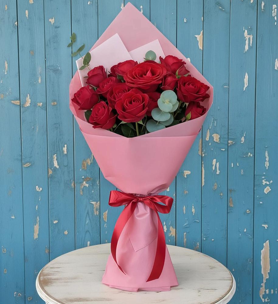 Букет цветов из: Розы в Строкино