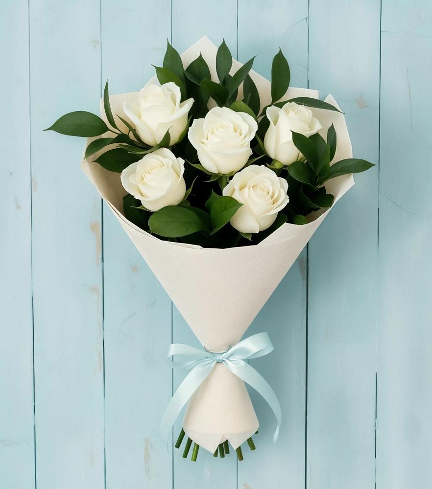 Букет цветов из: Розы в Строкино