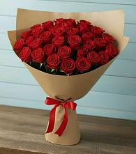 Букет Красные розы Милано в Строкино