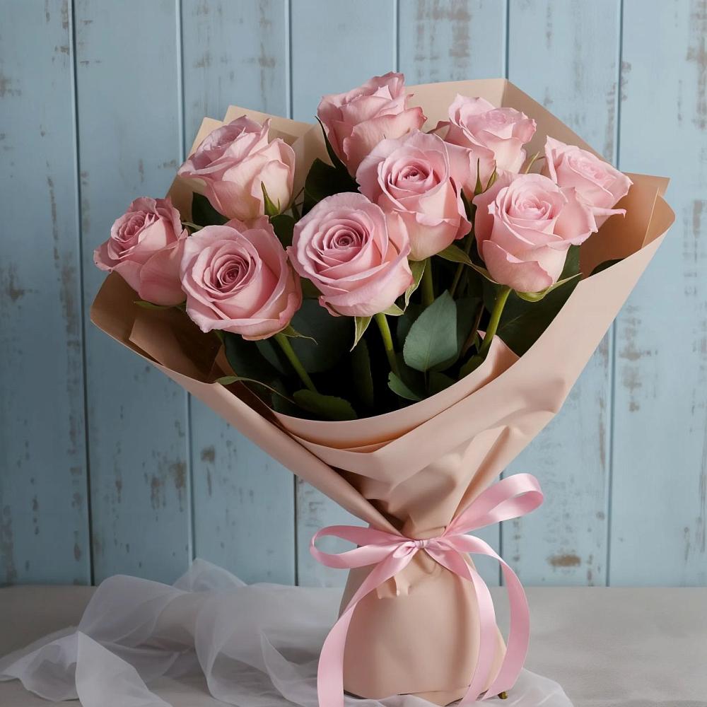 Букет цветов из: Розы в Строкино