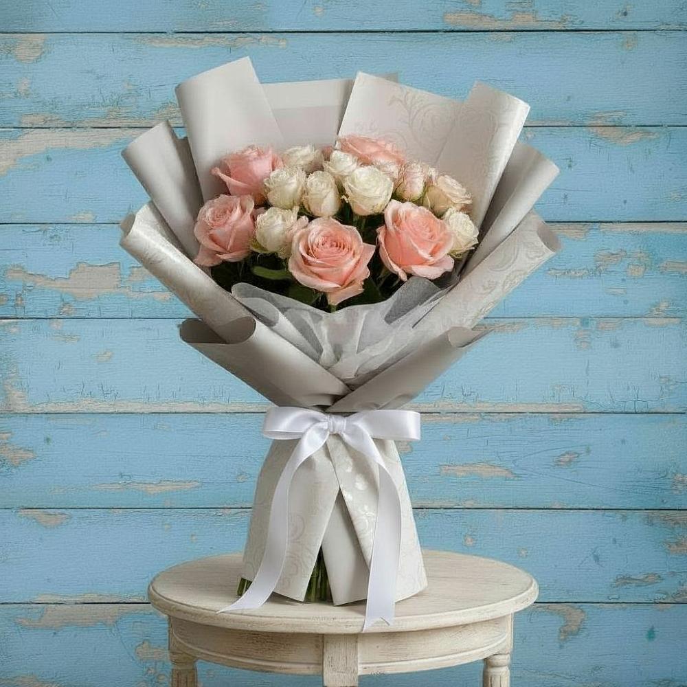 Букет цветов из: Розы в Строкино