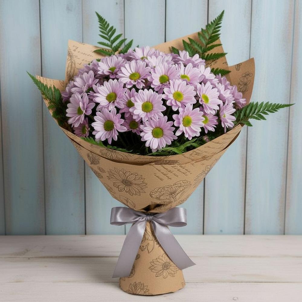 Букет цветов из: Хризантемы в Строкино