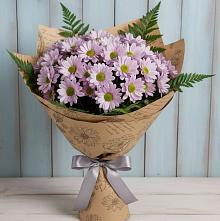 Букет цветов из:  Хризантемы #REPLACE_PRED# Строкино