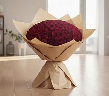 Букет 101 Красная роза в Строкино