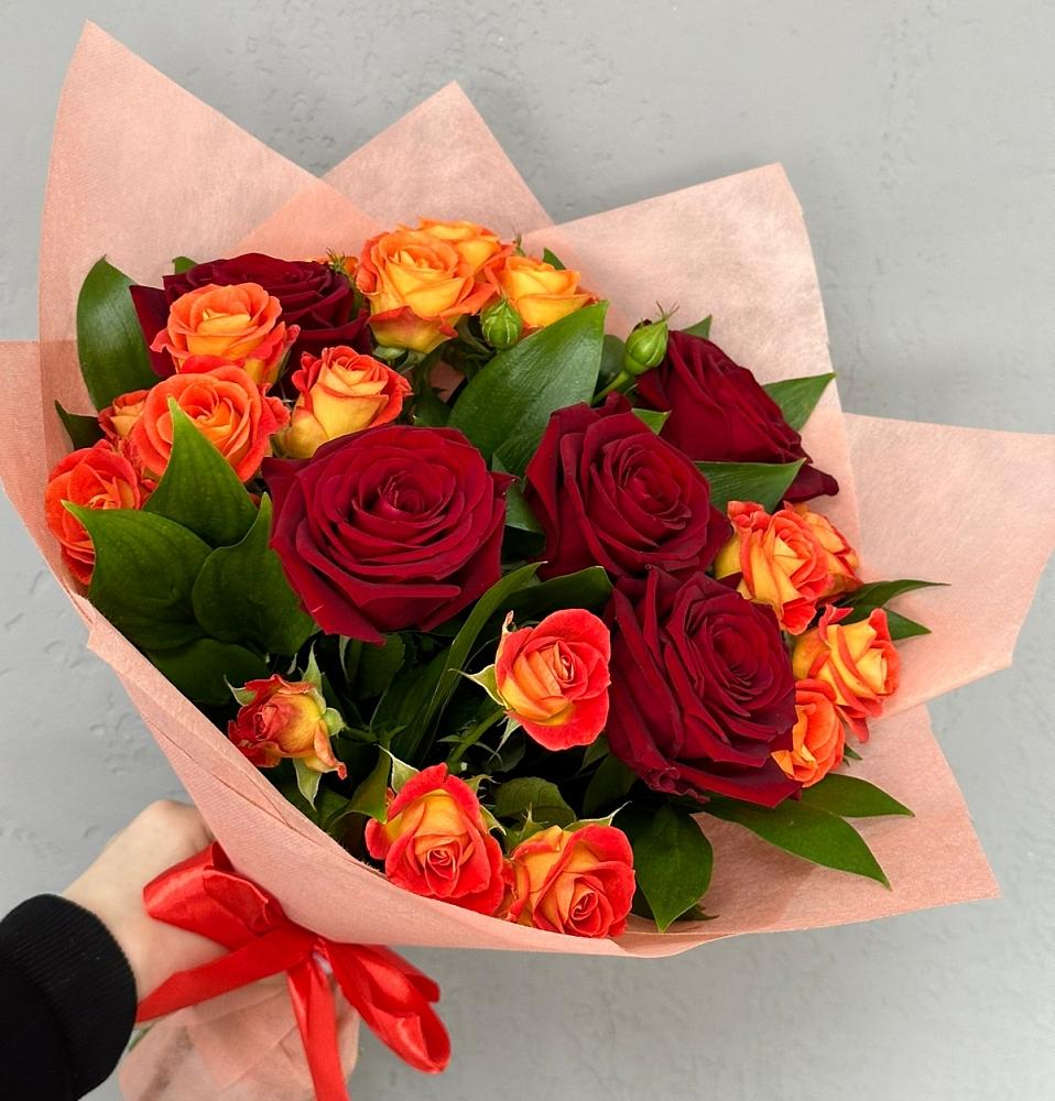 Букет Любовь и восторг в Строкино