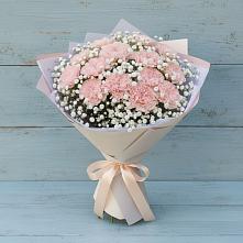 Букет цветов из:  Гвоздики в Строкино