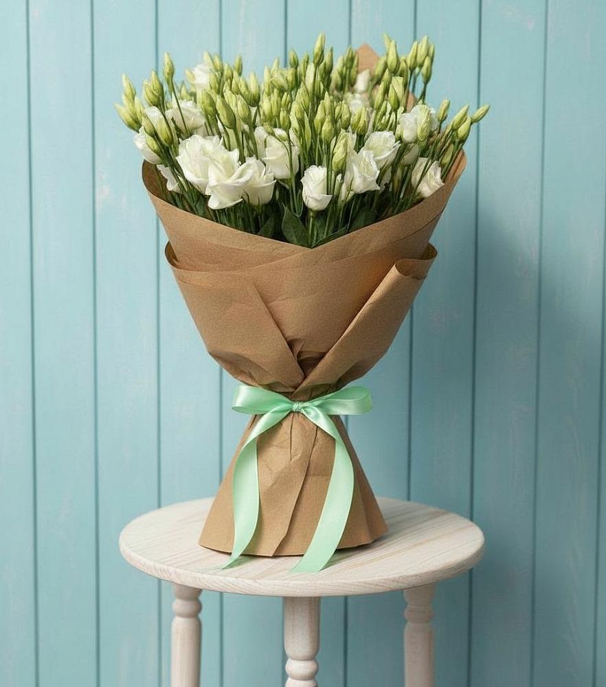 Букет цветов из: Лизиантусы в Строкино