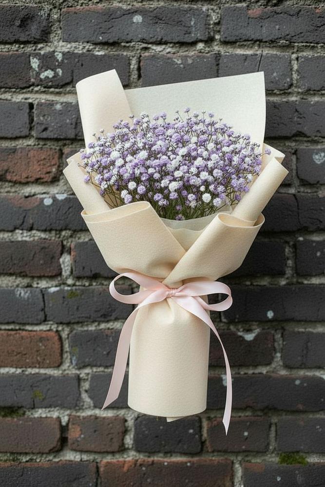 Букет цветов из: Гипсофила в Строкино