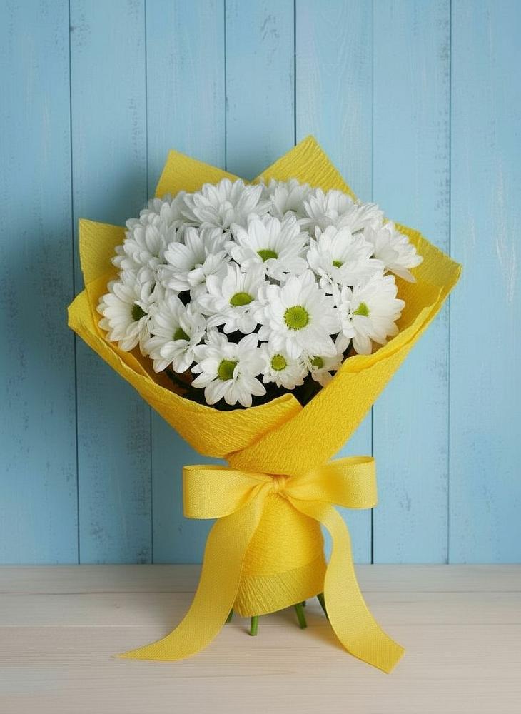 Букет цветов из: Хризантемы в Строкино