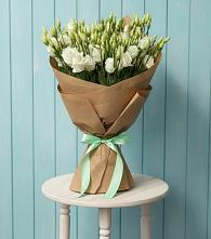 Букет цветов из:  Лизиантусы в Строкино