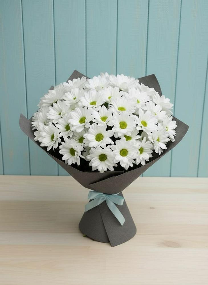 Букет цветов из: Хризантемы в Строкино