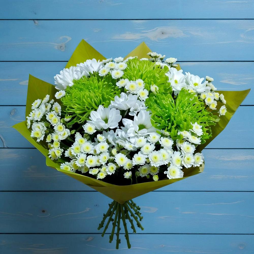 Букет цветов из: Хризантемы в Строкино