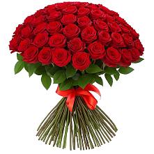 Букет Красные розы Блэк Меджик в Строкино