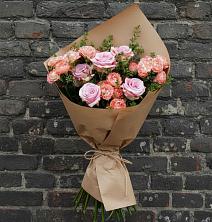 Букет цветов из:  Розы в Строкино