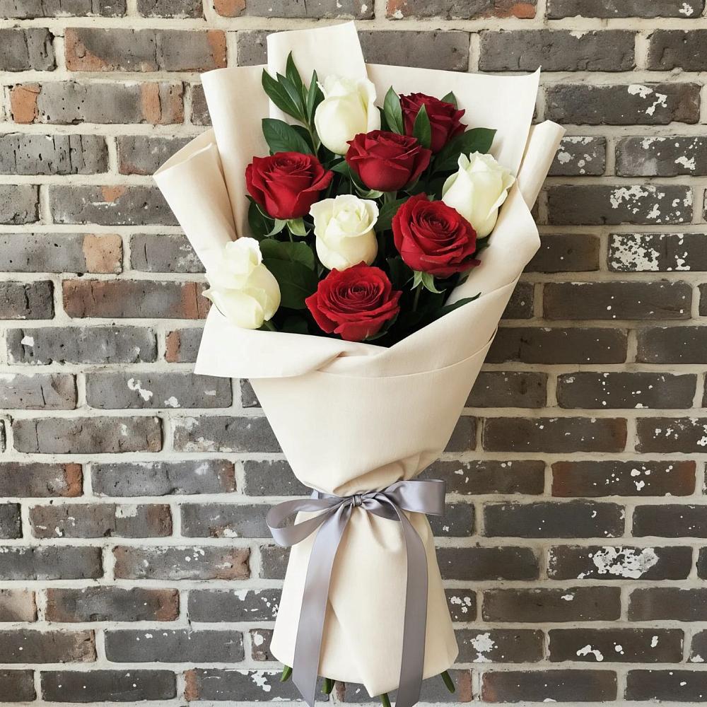 Букет цветов из: Розы в Строкино