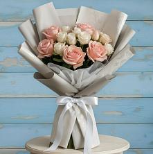 Букет цветов из:  Розы в Строкино
