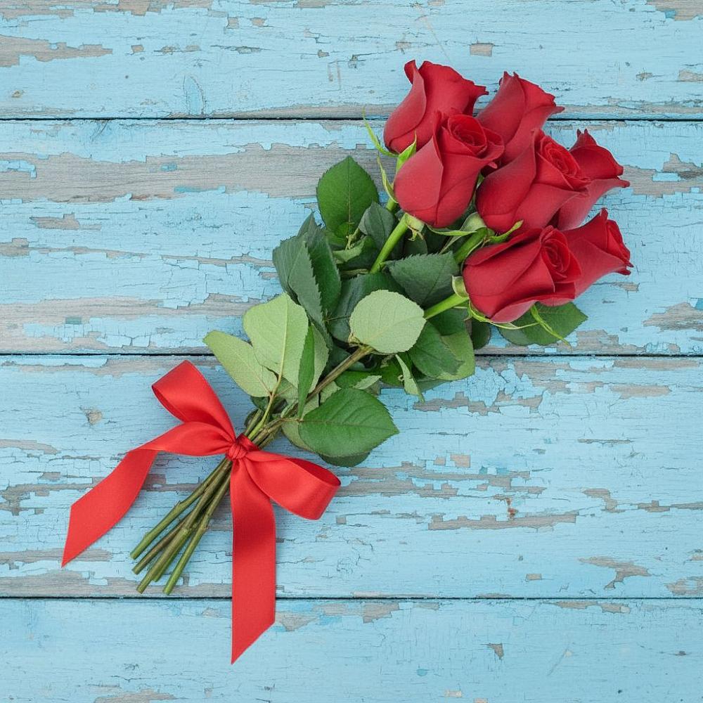 Букет Красные розы в Строкино