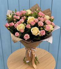 Букет цветов из:  Розы в Строкино