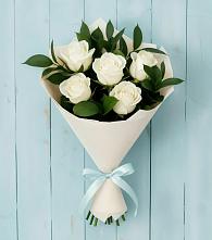 Букет цветов из:  Розы в Строкино