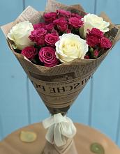 Букет цветов из:  Розы в Строкино