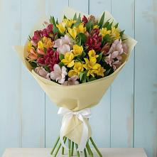 Букет цветов из:  Альстромерии в Строкино