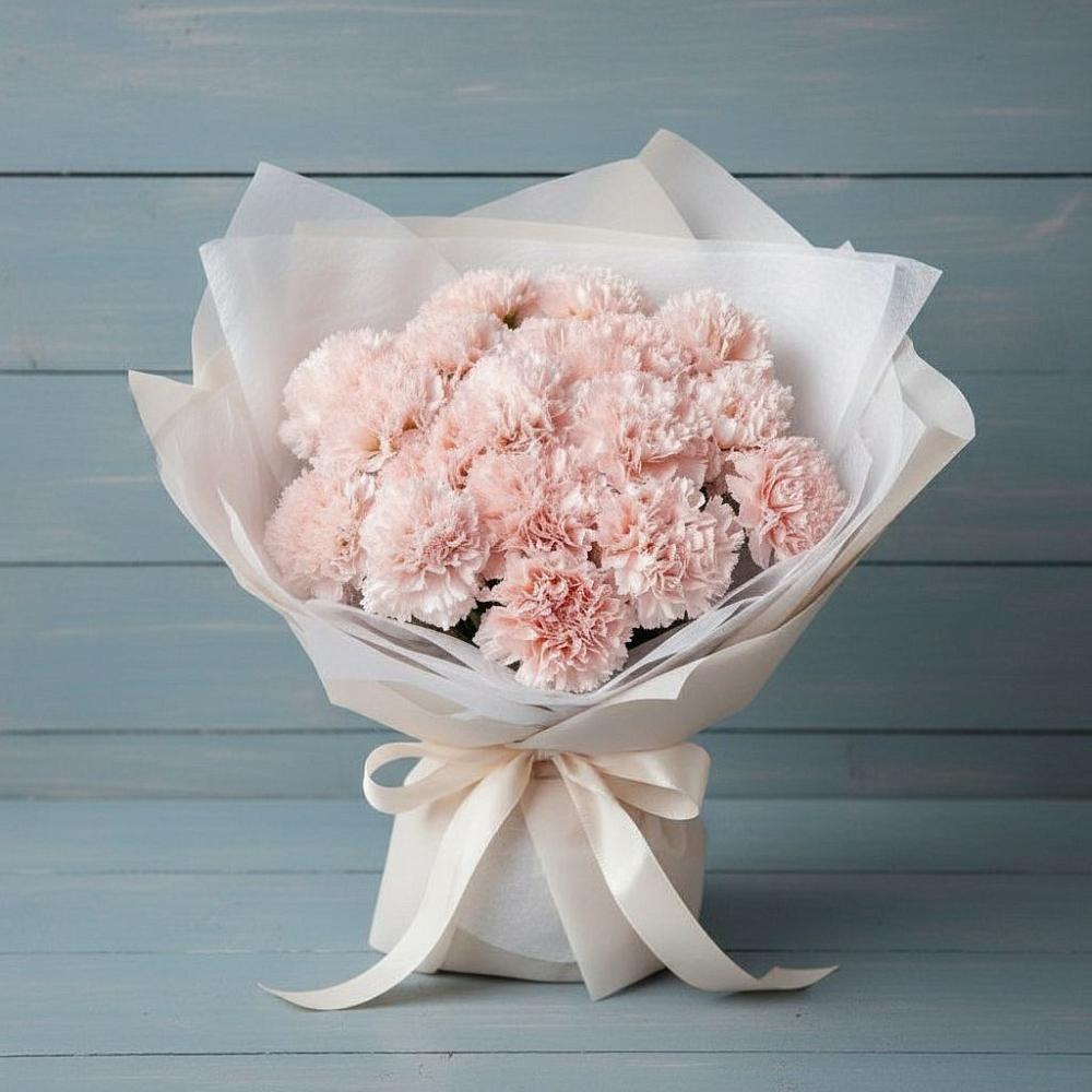 Букет цветов из: Гвоздики в Строкино