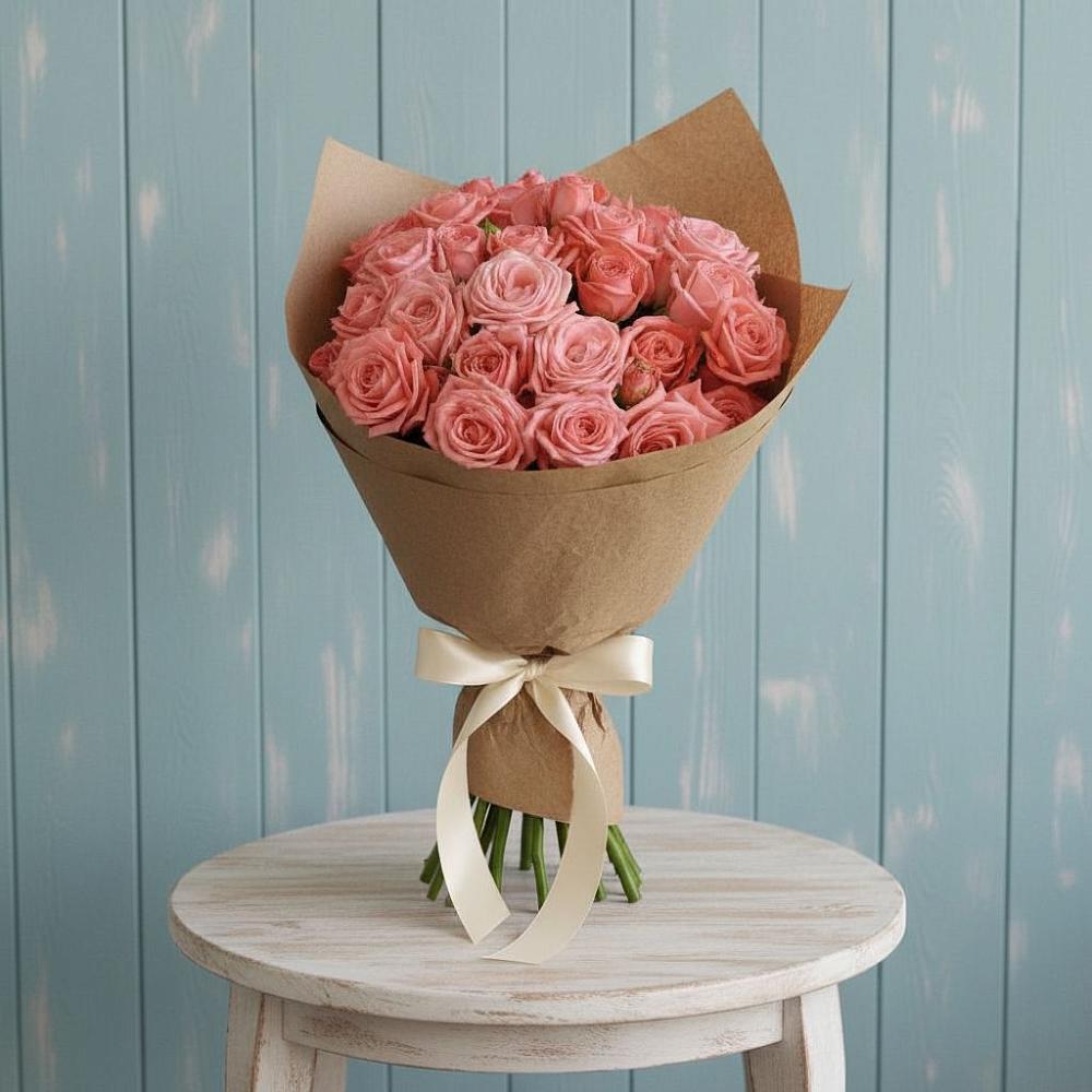 Букет цветов из: Розы в Строкино