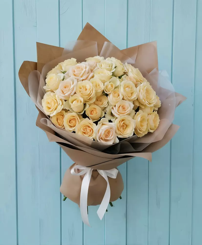 Букет Кремовое облако в Строкино