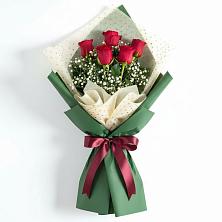 Букет цветов из:  Розы в Строкино