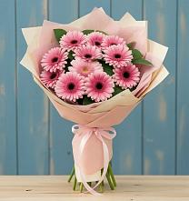 Букет цветов из:  Герберы в Строкино