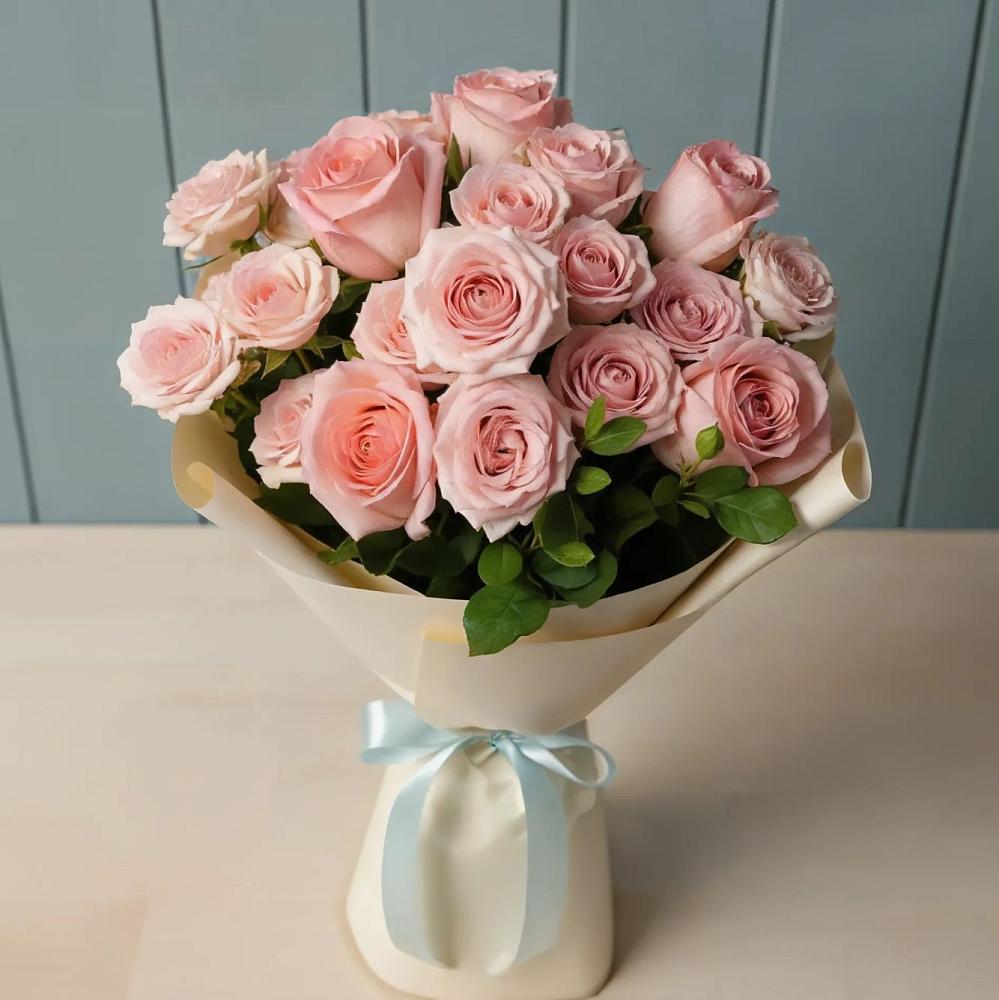 Букет Розовый шарм в Строкино