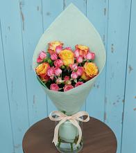 Букет цветов из:  Розы в Строкино